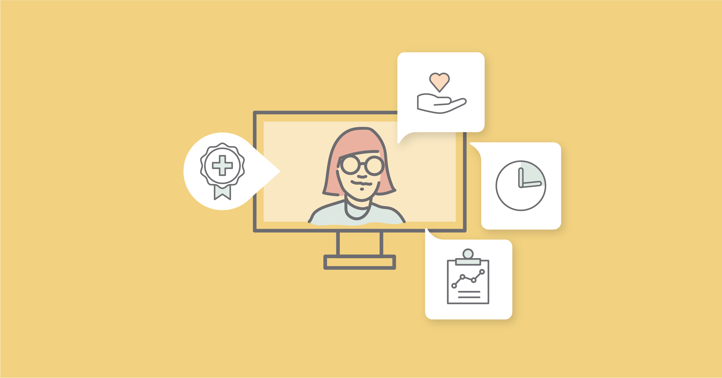 Representation of virtual provider